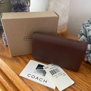 NWT Vintage Coach key chain wallet